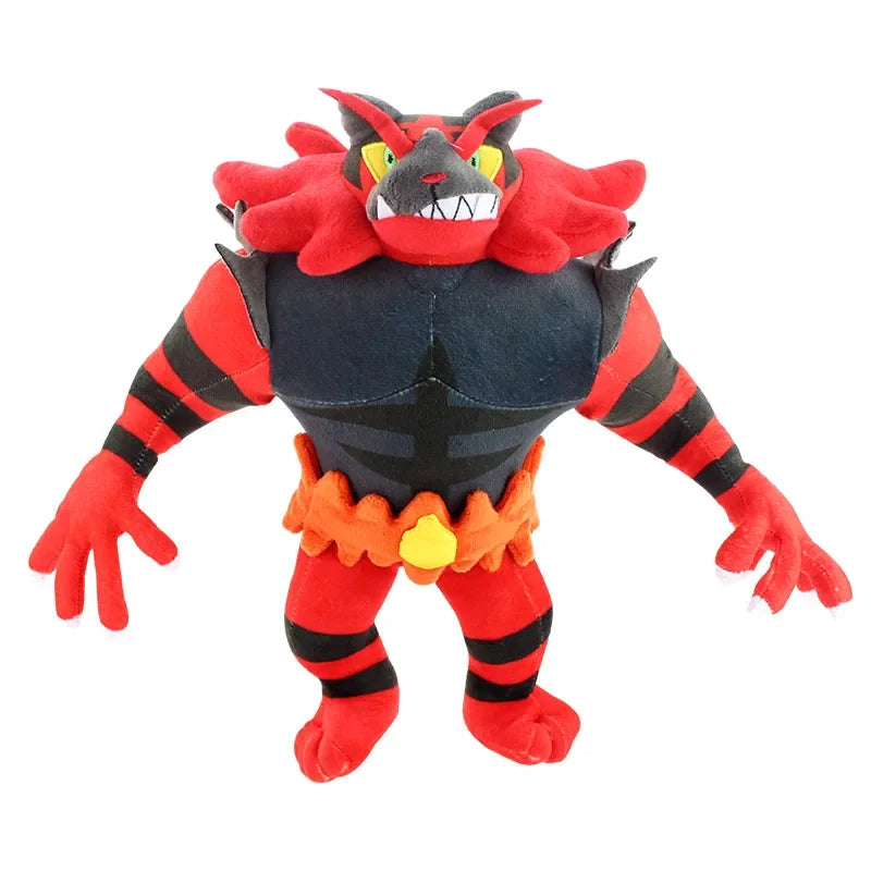 Pokemon Anime Figure Incineroar Litten Plush Toys Soft Torracat Stuffed Animals Cartoon Doll ChristmasToy Hobbies Baby Kid Gifts