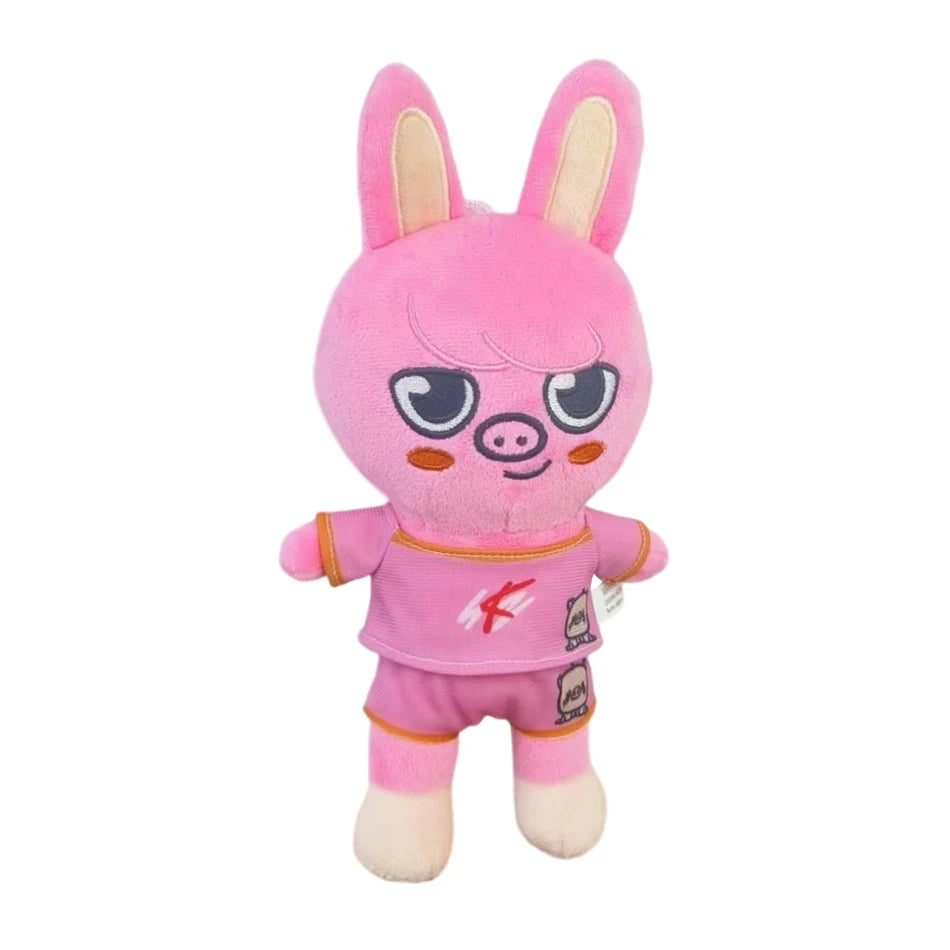 8pcs Skzoo Plush Toys Kawaii Cute Plush Cartoon Stuffed Animal Doll Kawaii Companion for Kids Birthday gift