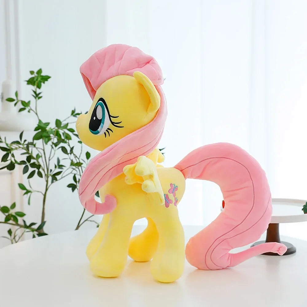 30CM My Little Pony Kawaii Toys Pinkie Pie Fluttershy Twilight Sparkle Soft Stuffed Dolls Ornaments Plushie Gifts For Kids