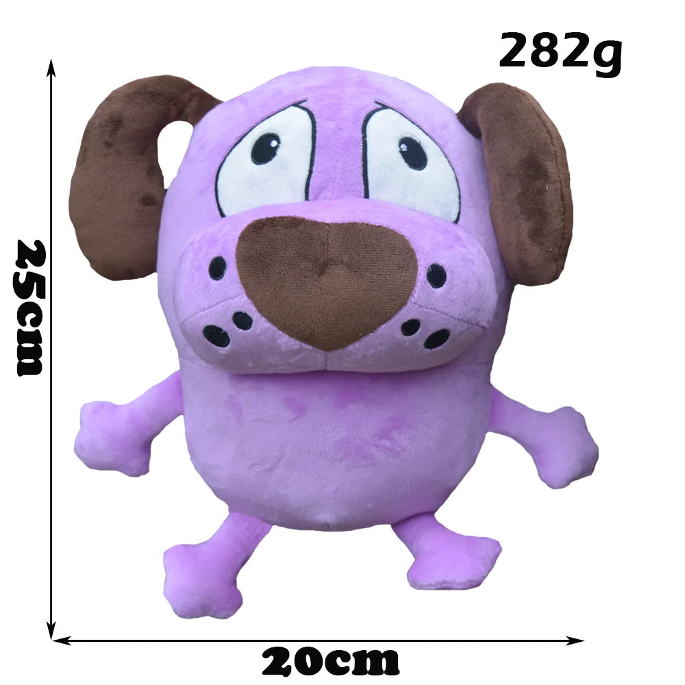 TreasuringU Purple Dog Plush Toys Cartoon Animals Fluffy Dolls Kawaii Dog Stuffes Toy Plushie Christmas Gifts