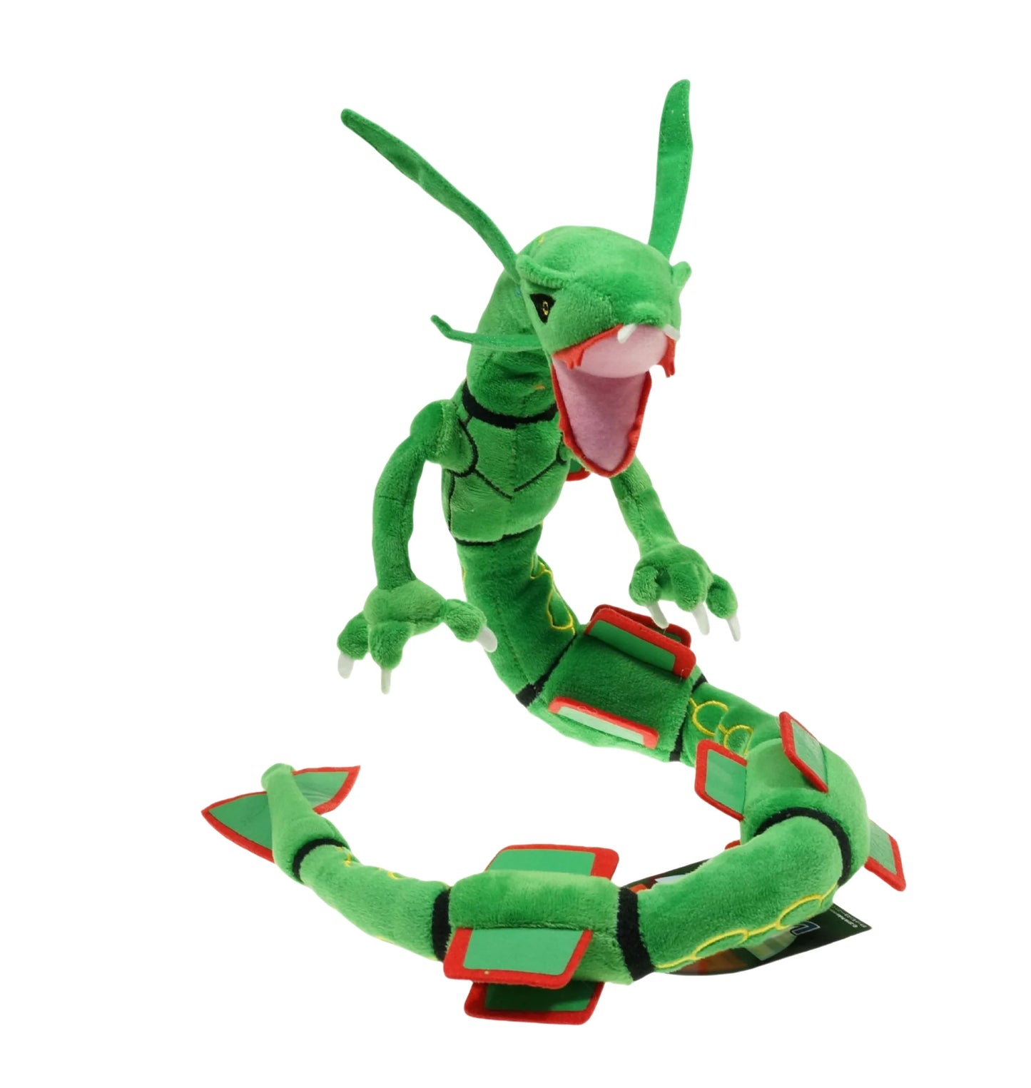 Super-ancient Pokemon Rayquaza Plush Mega Evolution Variable Shape With Skeleton Pokemon Stuffed Doll Cool Toys Hobbies Gifts