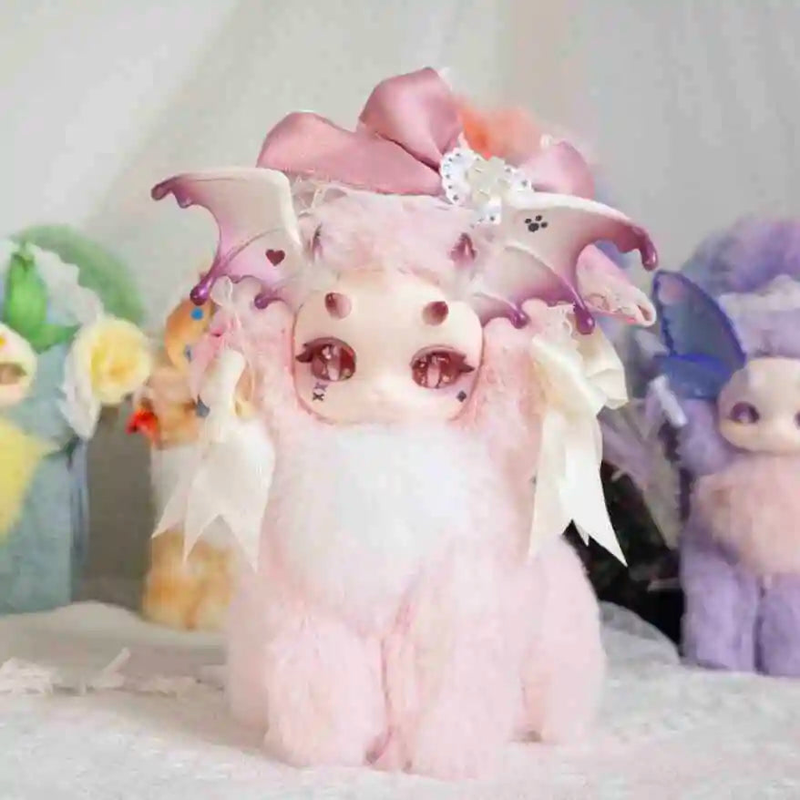 New Hot Tutulong Blind Box Fantasy Forest Tea Party Series Mysterious Surprise Box Kawaii Rabbit Dragon 2nd Plush Cute Figure