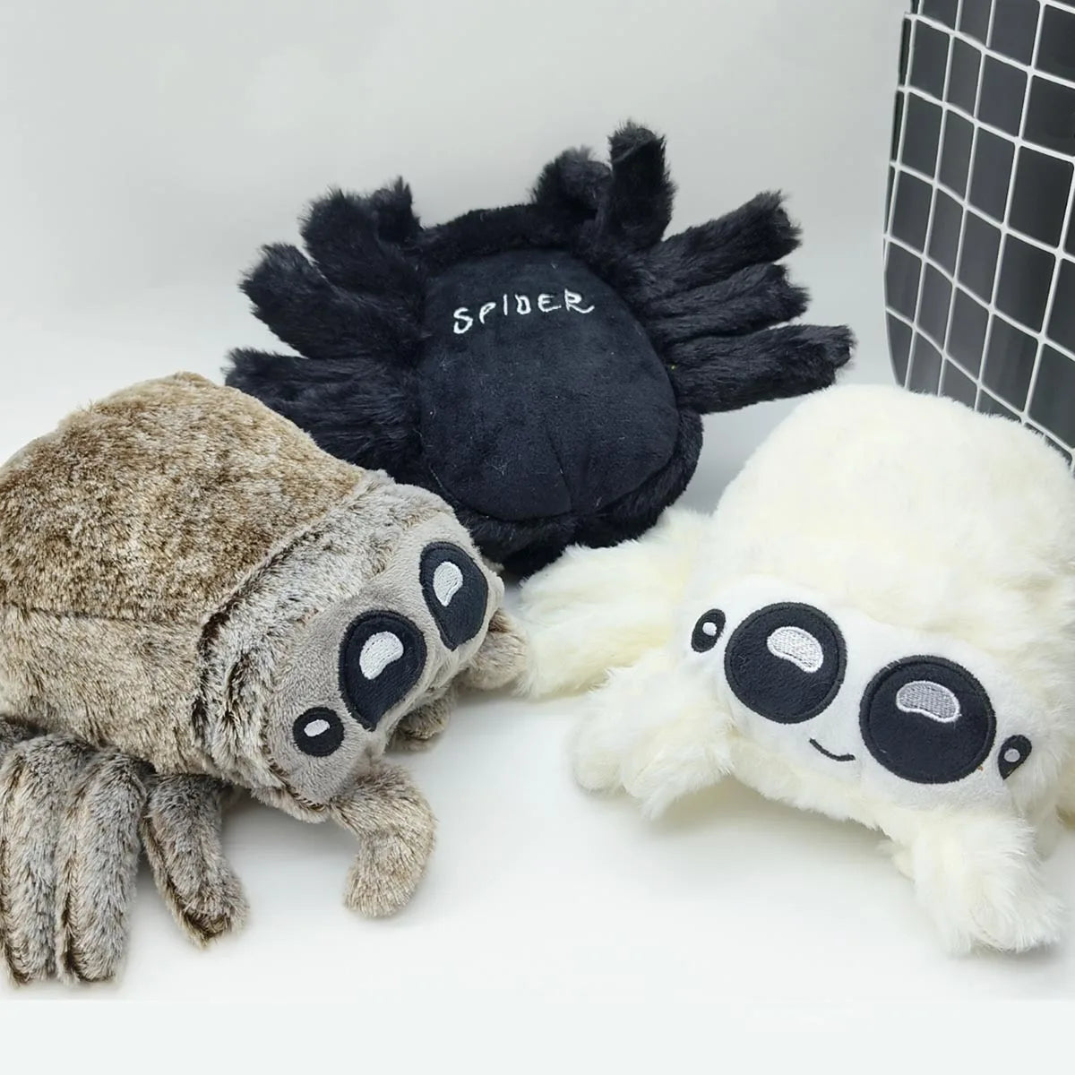 Adorable Lucas Spider Plush Toy Stuffed Anima For Kids -Perfect Gift For Spider Lovers - Soft And HuggableHalloween Companion