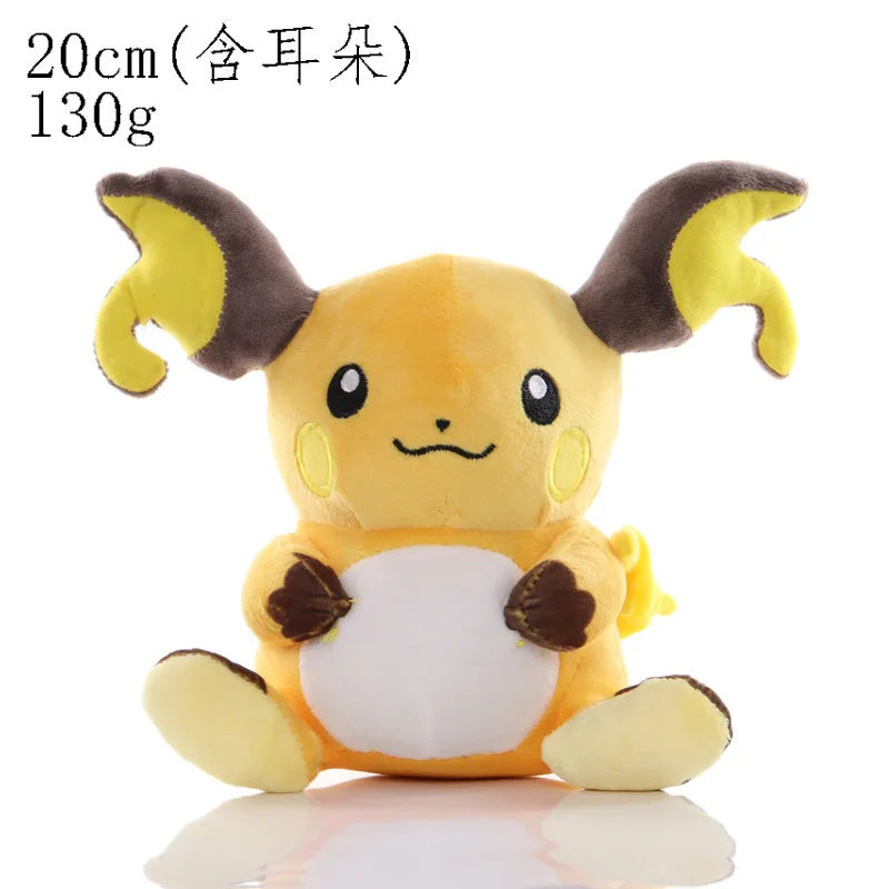 72 Style Pokemon Plush Jirachi Sprigatito Toy Pikachu Eevee Peluche Gengar Wartortle Blastoise Rowlet Stuffed Doll Hobby Gift