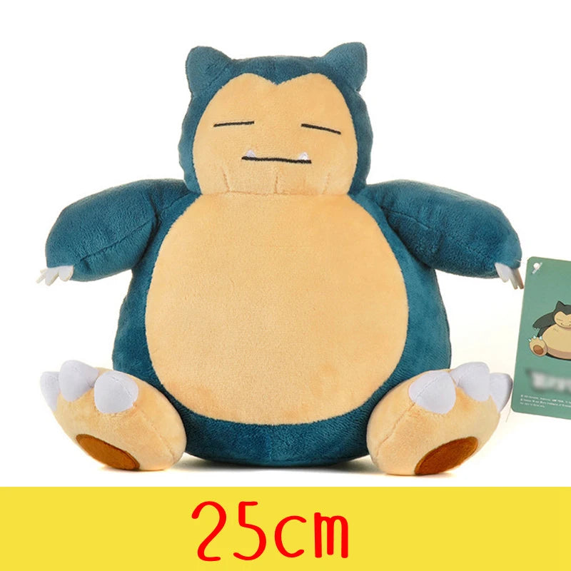 Pokemon Plush with Tag Charmander Squirtle Bulbasaur Eevee Pikachu Plush Doll Cartoon Anime Kids Birthday Gift