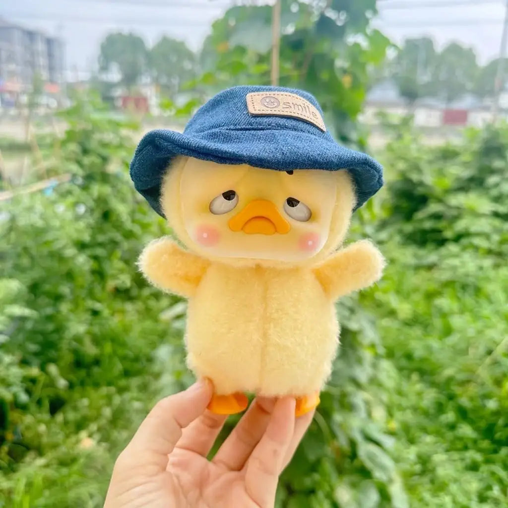 For Upset duck plush doll accessories Camera Hat (no dolls)