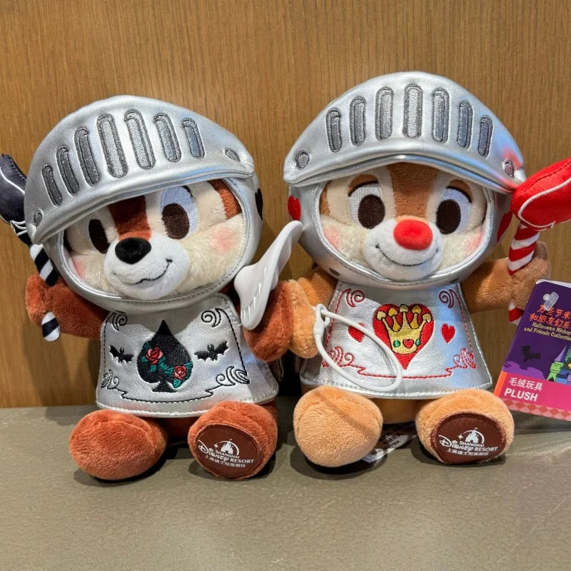 New Original Disney 2024 Halloween Chip Dale King Cartoon Doll Cute Ice Cream Doll Collection Children Birthday Christmas Toy