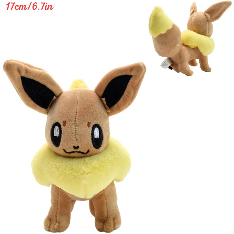 Pokemon Vaporeon Leafeon Eevee Espeon Umbreon Soft Plush Toys Anime Glaceon Jolteon Flareon Stuffed Animals Peluche Dolls Gifts