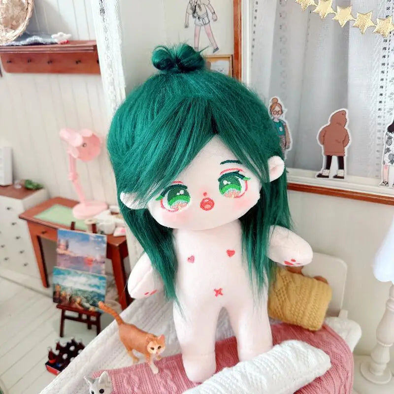 20cm IDol Doll Plush Cotton Star Dolls Kawaii Stuffed Baby Plushies No Attributes Dolls Toys Fans Collection Children Gifts