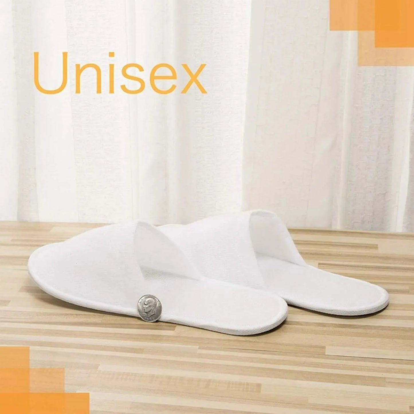 5/10 Pairs Spa Slippers of Brushed Plush Closed-toe Disposable Slippers for Men and Women Suitable for Families Guest Hotel Tra