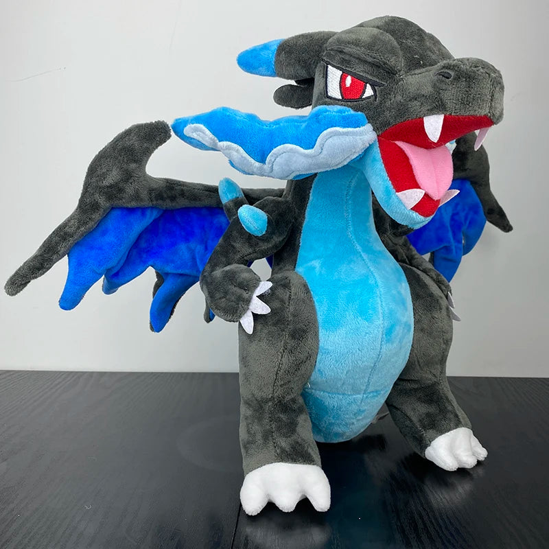 Limited  Anime Figure Charizard Plush Toys Mega Evolution X Charizard Soft Stuffed Animal Kawaii Room Decor Gift Children