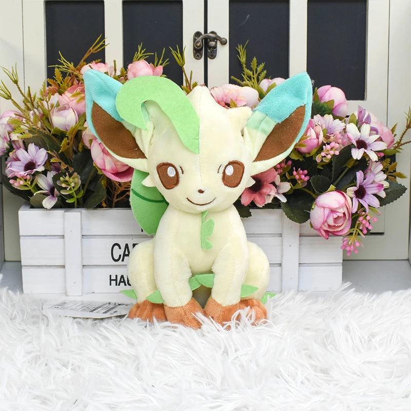 Pokemon Vaporeon Leafeon Eevee Espeon Umbreon Soft Plush Toys Anime Glaceon Jolteon Flareon Stuffed Animals Peluche Dolls Gifts