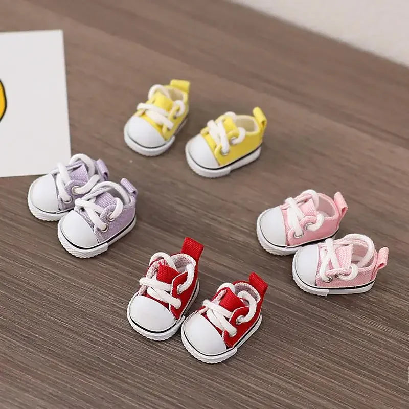 (Only shoes)for 17cm Labubu shoes outfit Dolls Shoes Boots Toys Casual Sports Shoes Dolls Accessories