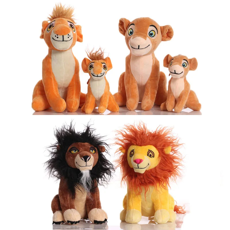 20cm New Interesting Animal Lion Doll Cartoon Lion Plush Doll For Children, Cute Animal Holiday Gifts,