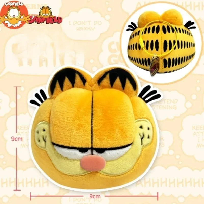 New GARFIELD Original Plush Doll Odie Peluche Toy Cartoon Cat Plushie Keychain Collectible Christmas Stuffed Shoulder Bag Gift