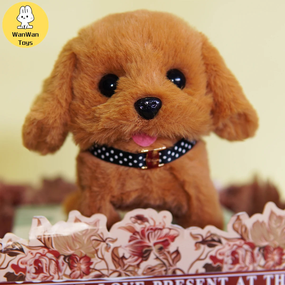 Electric plush toy pet puppy children men and women birthday holiday gifts cute teddy dog hot sale