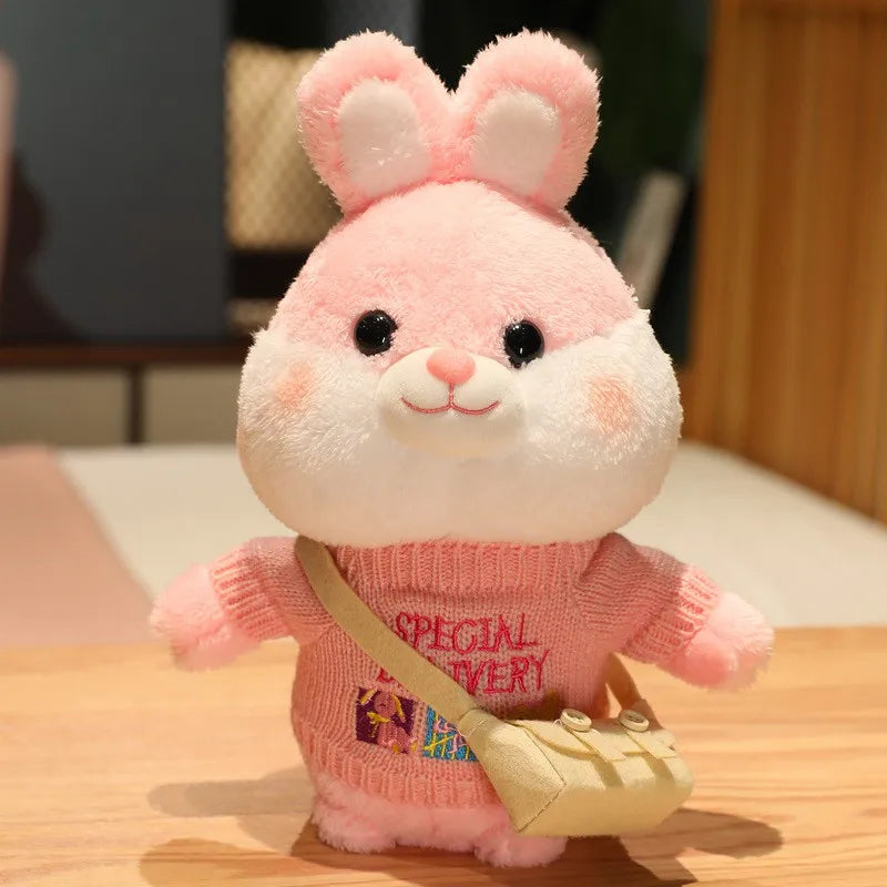 30cm New Cartoon Cute Rabbit Cosplay Dress Up Plush Toys Stuffed Lovely Bunny Dolls Soft Animals for Kids Girls Birthday Gift