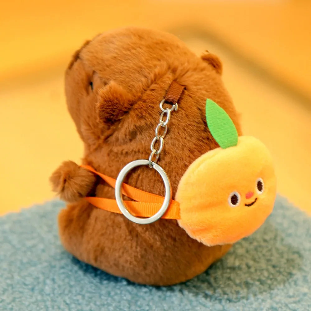 Gift Multicolor Capybara Pendant Capybara Plush Plush Capybara Accessories Birthday Gift Cloth Doll Birthday Gift