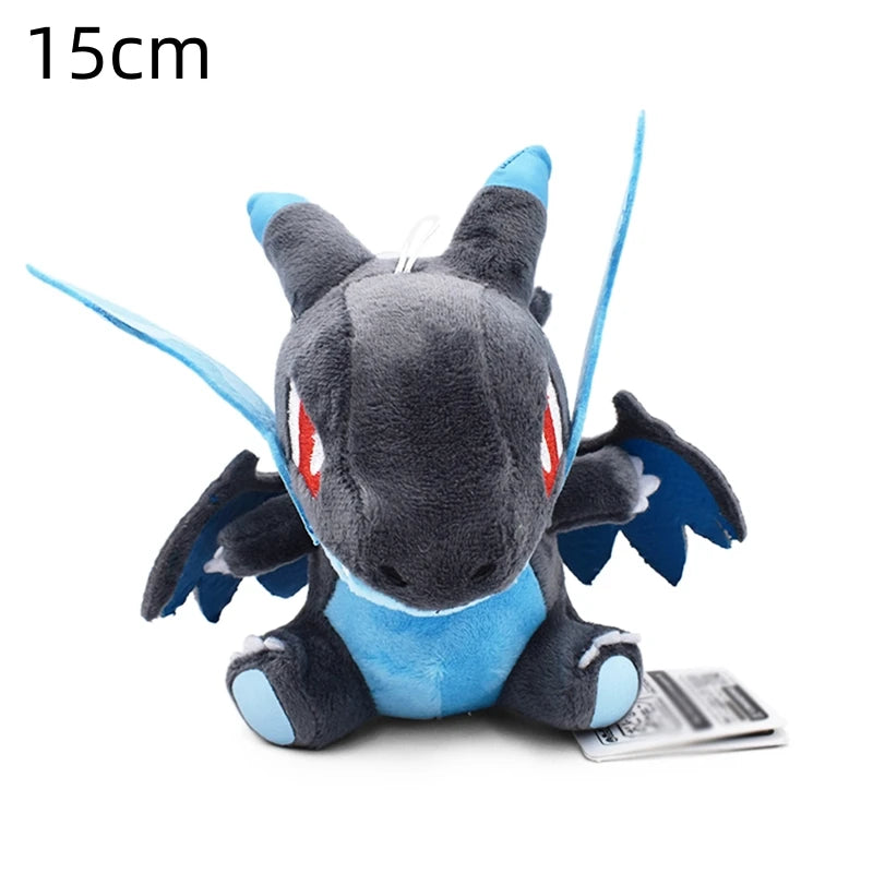 Pokemon Anime Figure Mega Evolution Charizard X Y Plush Toy Kawaii Charmander Stuffed Animal Peluche Doll Festival Gift