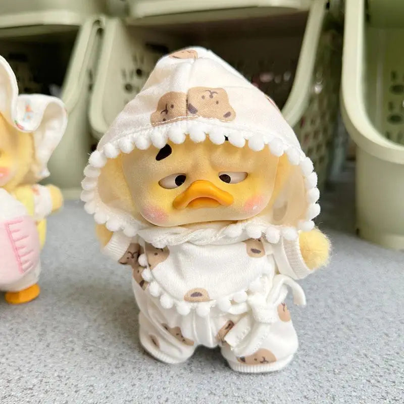 Clothes only for Annoying Duck for Upset Duck Plush Series Baby Clothes Accessories Small Yellow Duck Doll Clothes