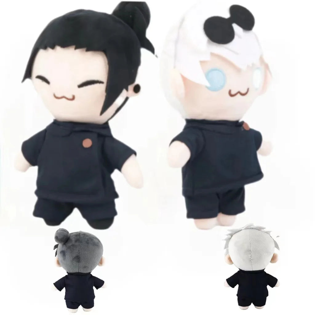 Kawaii Jujutsu Kaisen Plush Toy Cartoon Game Character Satoru Gojo Getou Suguru Plush Doll Jujutsu Kaisen Doll 22CM