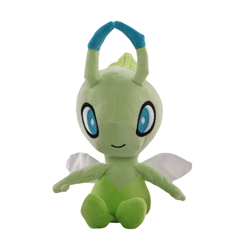 Newest Pokemon 70 Types Elf Plush Pikachu Toys Elekid Lucario Celebi Stuffed Doll Sprigatito Fuecoco Quaxly Plushies Xmas Gifts