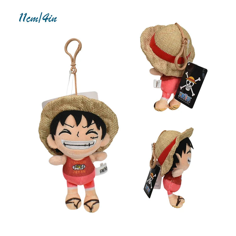 Original One Piece Plush ToysTony Tony Chopper Monkey D Luffy Vinsmoke Sanji Anime Stuffed Sabo Anime Peluche Doll Pendants Gift