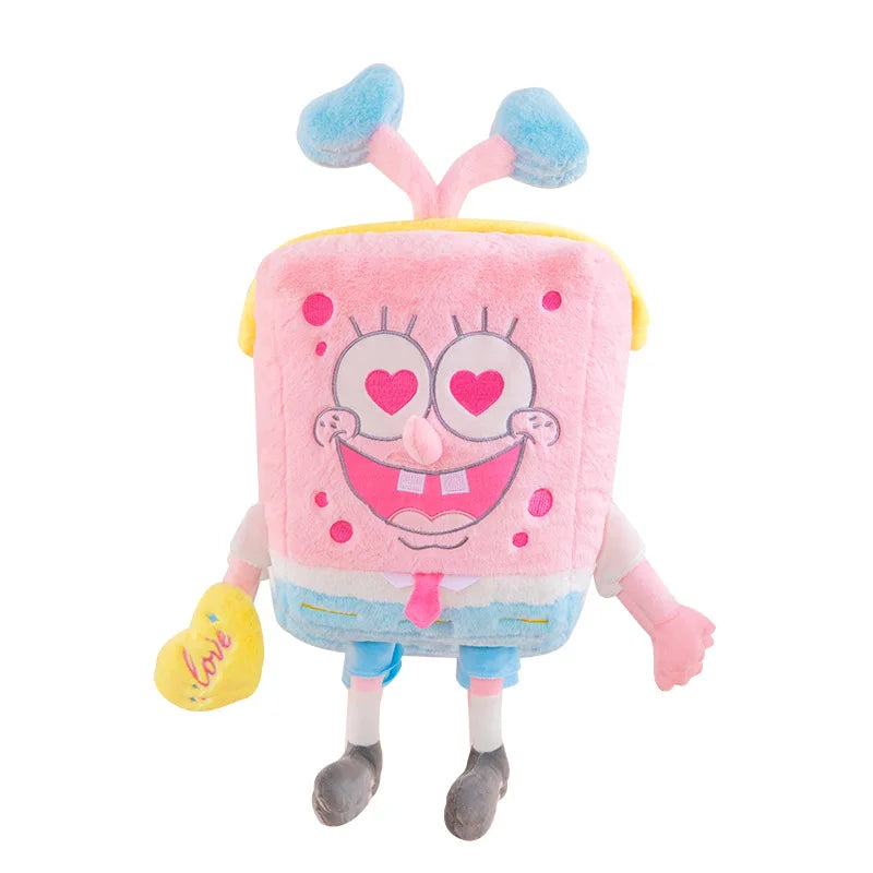 40cm Spongebob Squarepants Patrick Star Pink Kawaii Cartoon Cosplay Stuffed Plush Toys Doll Birthday Gift For Kids Girls Boys