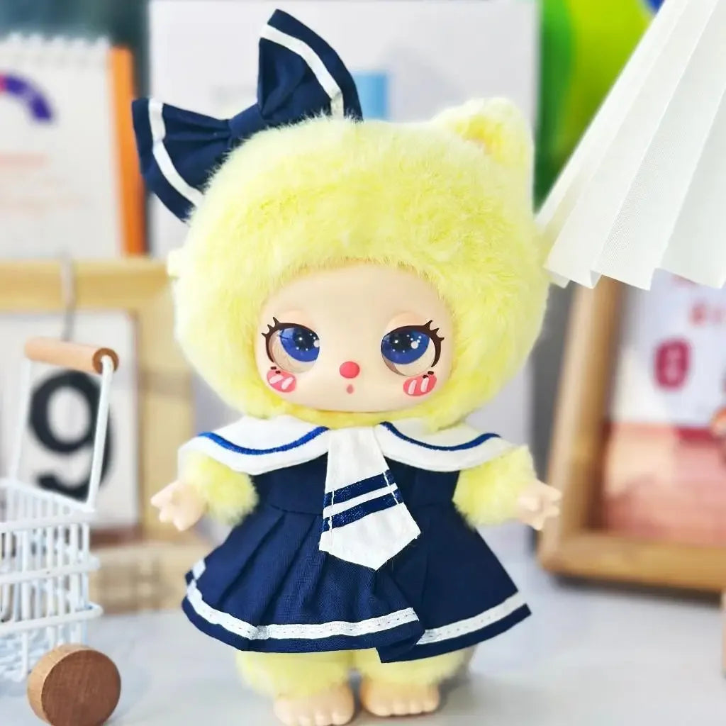 Mini Doll'S Clothes Outfit Decoration For Liila Lucky Cat Idol beautiful dress Little Clothes