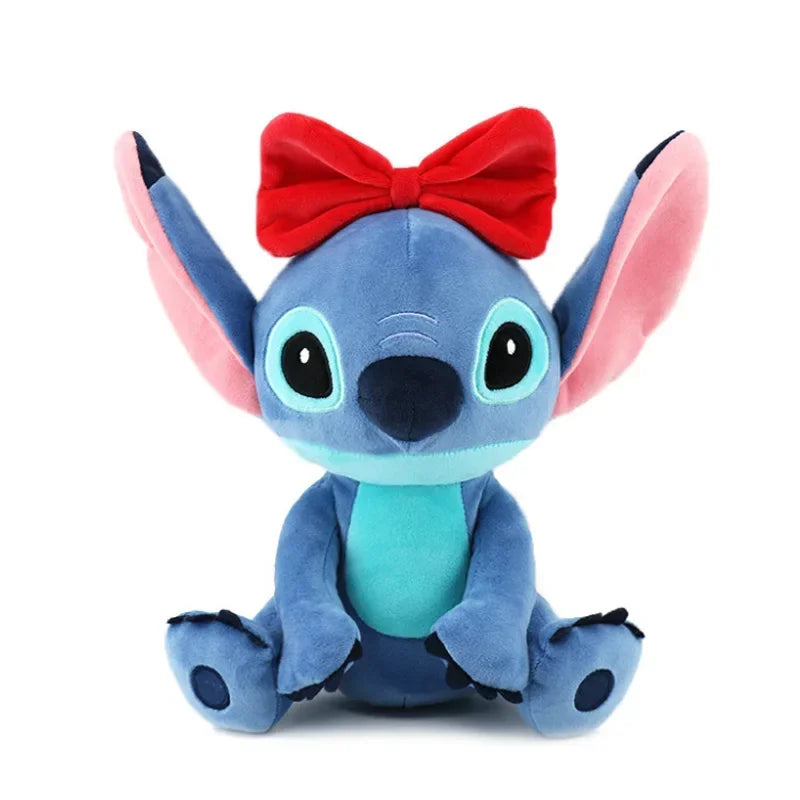 25cm Disney Plush Toy Disney Stitch Original Anime Figures Lilo & Stitch Cute Stuffed Toys Movie Peripherals Soft Ornaments Gift