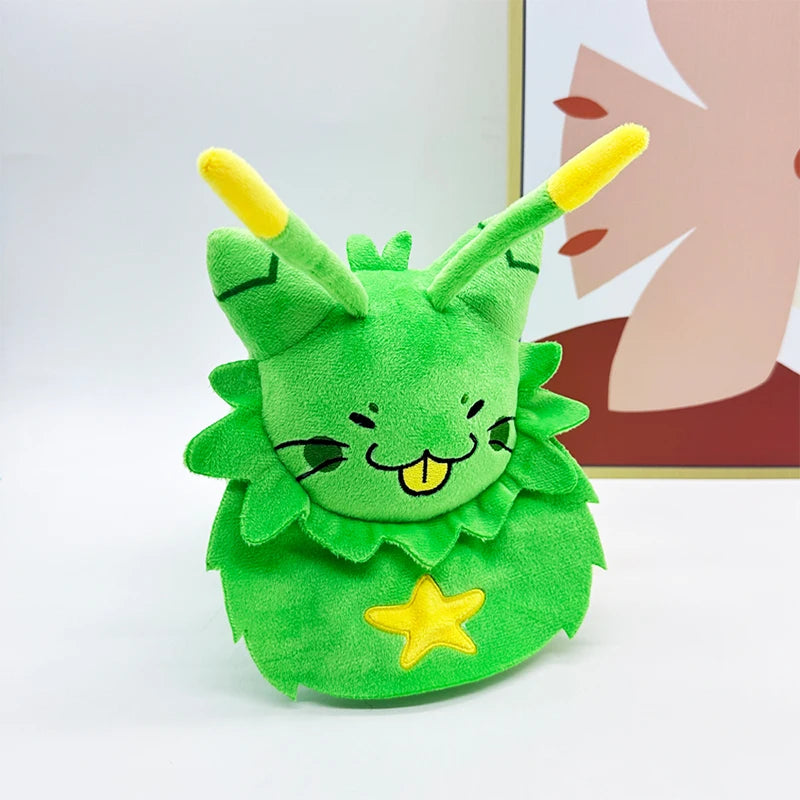 Gnarpy Regretavator Plush Doll Toy Furry Green Alien Cat Stuffed Plushies Figure Game Cosplay Cute Kids Fans Collection Gift