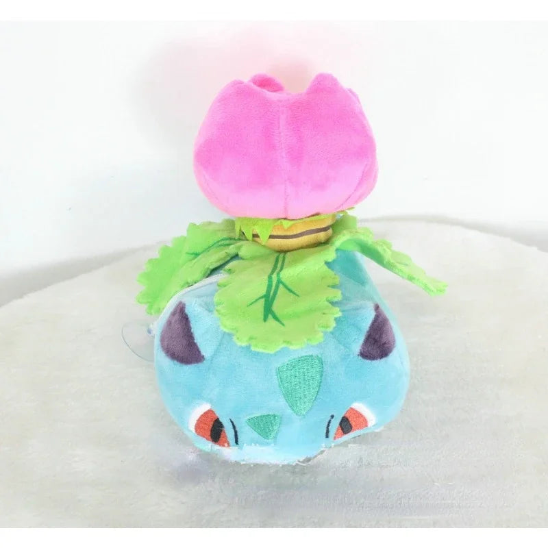 Venusaur Plush Doll Toy Ivysaur Monster Pokémon Mythical Frog Flower Mythical Frogweed Doll Girls POKEMON Gift Plush Toy