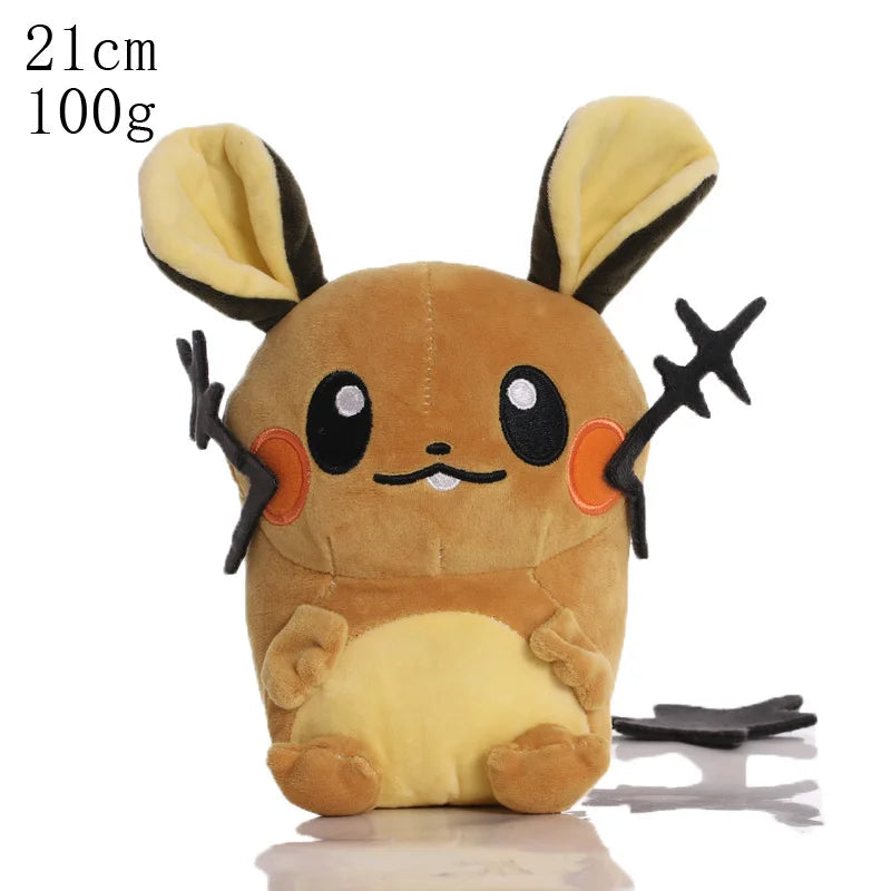 72 Style Pokemon Plush Jirachi Sprigatito Toy Pikachu Eevee Peluche Gengar Wartortle Blastoise Rowlet Stuffed Doll Hobby Gift