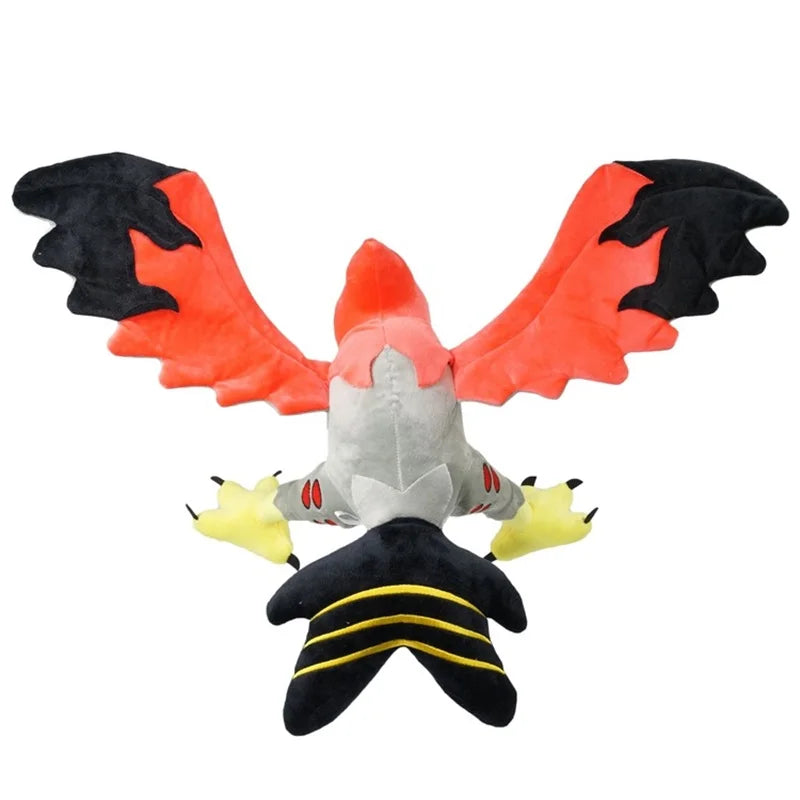 Pokemon 30cm New Product Flame Arrow Eagle Plush Doll Pocket Monster Series Plush Toy Children's Gift Series Christmas Gift