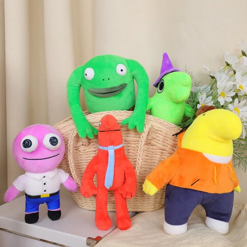 New Smiling Friends Plush Toy Children Stuffed Doll Toy Kawaii Home Decoration Doll Gifts Mr Frog Smiling Friends Toy for Kids