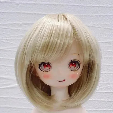 Doll Wig High Temperature Fibre Durable BJD Hair for Playing of upset duck for labubu doll Decoration