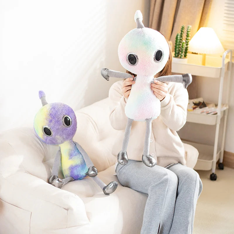 38cm Funny E.T Alien Kids Plush Doll Toys Stuffed Soft Playmates Toys for Children Creative Christmas Gift for Boys