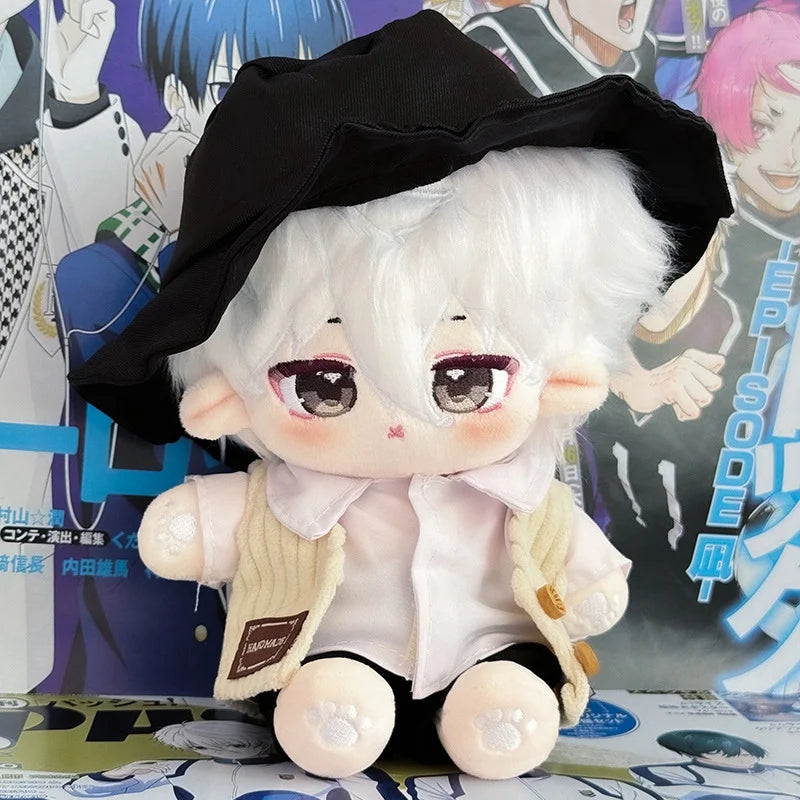 BLUE LOCK Plush Cotton Doll Toy Comic Character Isagi Yoichi/Bachira Meguru/Nagi Seishiro Stuffed Anime Idol Doll With Clothes