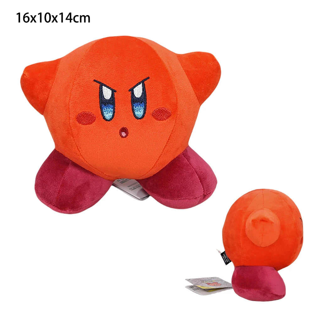 New Anime Star Kirby Plush Doll Blue Pink Coloful Yo-Yo Kirby Stuffed Peluche Toy Christmas Birthday Great Gift For Children