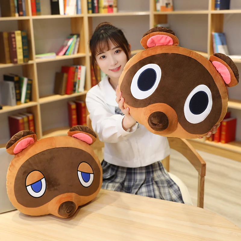 3 Style Miniso Animal Crossing Plush Pillow Doubutsu No Mori Cofa Cushion Tom Nook Foxes Stuffed Doll Gifts For Kid Xmas Gift