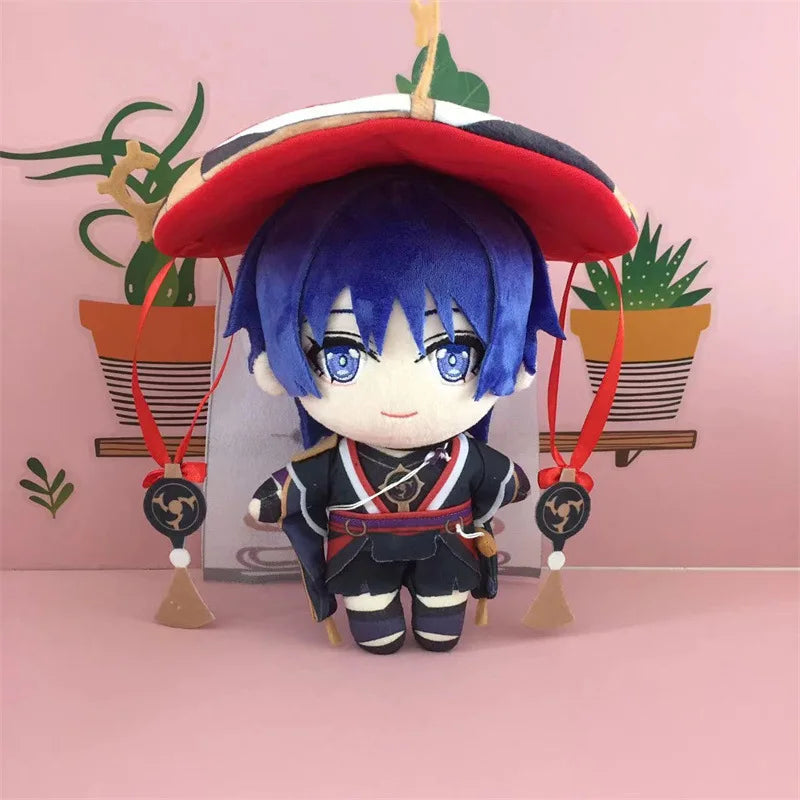 20cm Genshin Impact Doll Scaramouche Plush Toy Cute Stuffed Anime Kazuha Itto Plushies Cosplay Props Birthday Gifts Fans