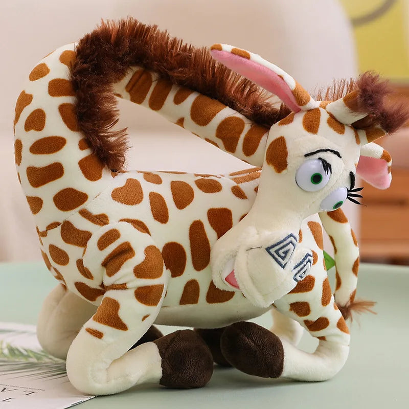 60/80CM New Simulation Giraffe Doll Plush Toy Stuffed Soft Wild Animals Plushie Deer Giraffe Kids Toys Girls Gift Photo Props