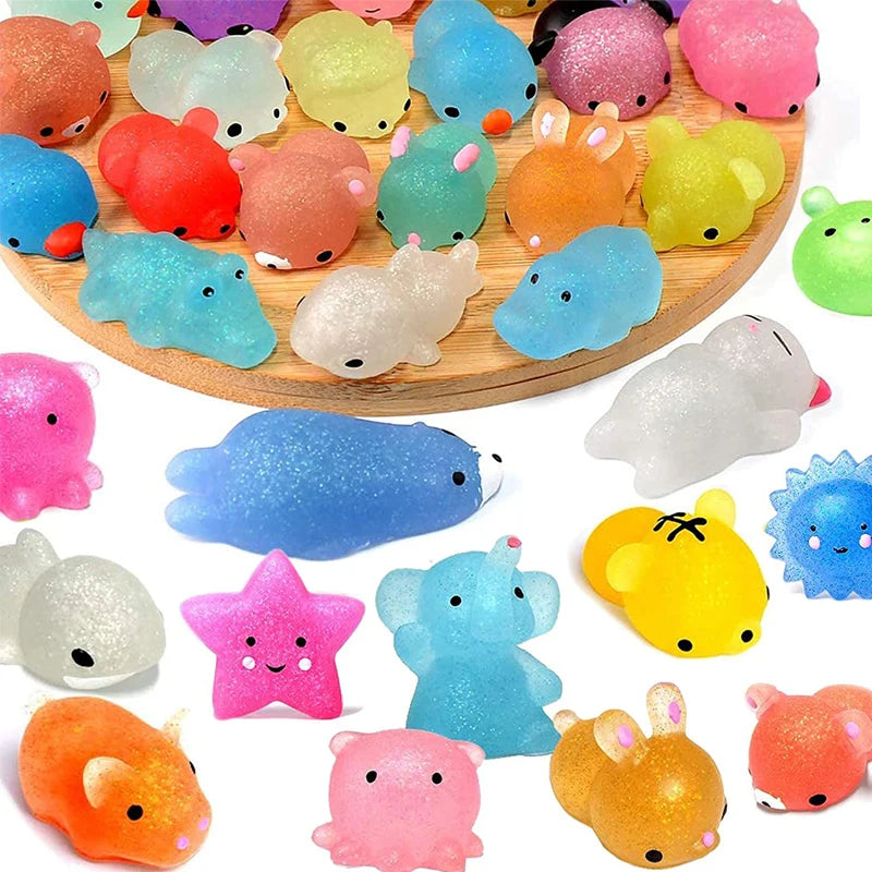 Mochi Squishy Glitter Kawaii Anti-Stress Fidget Toys