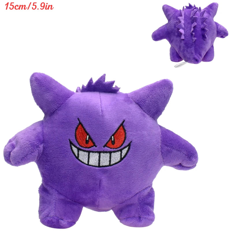 Pokemon Poke Ball Gengar Jigglypuff Psyduck Charmander Plush Toys Anime Dragonite Mudkip Mew Marill Porygon Peluche Dolls Gifts