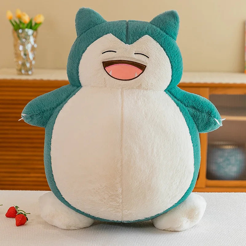 30/45cm Cute Pokemon Snorlax Plush Toy Anime Snorlax Decorate Doll Animal Sofa Sleeping Stuffed Pillow Birthday Gifts for Kids