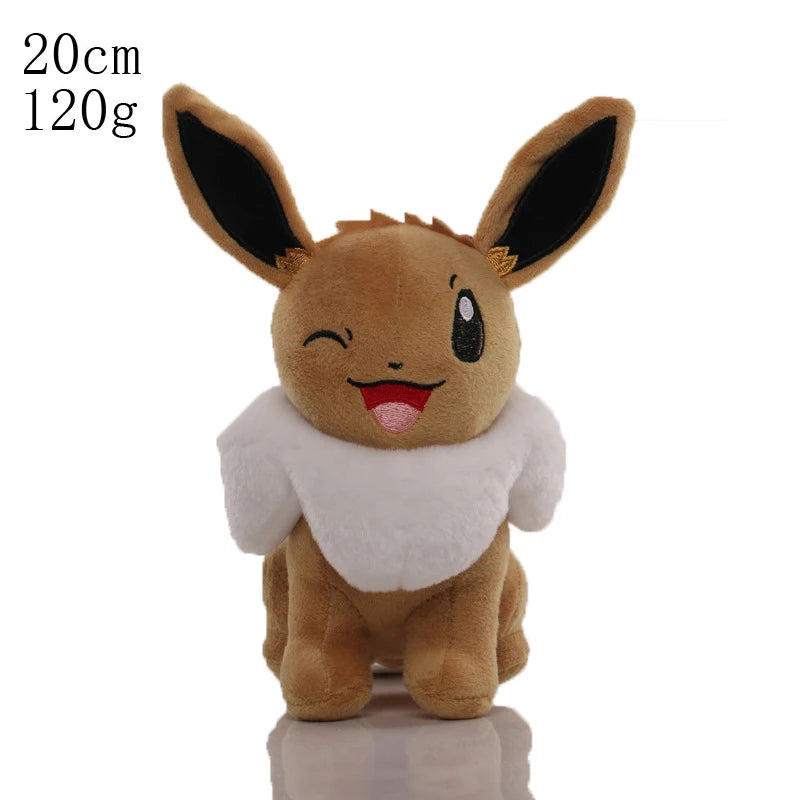 Pokemon Eevee Collection Plush Flareon Vaporeon Stuffed Doll Espeon Umbreon Glaceon Leafeon Sylveon plushies Xmas Gifts For Kids