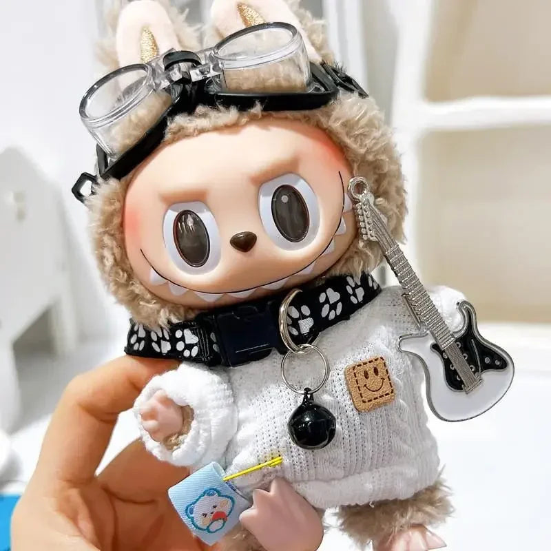 20cm/15cm Cotton Doll Accessories Guitar BJD Doll Ob11 for labubu Doll Clothing Accessories Decoration