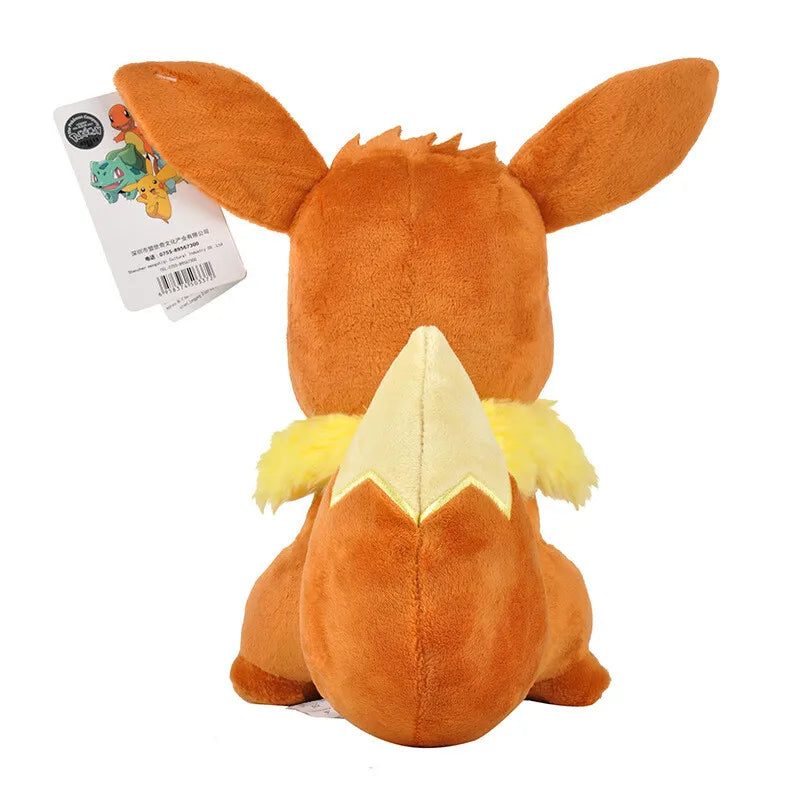 Pokemon Kawaii Eevee Plush Toy Cartoon & Cute Stuffed Doll Children's Toy Birthday Present