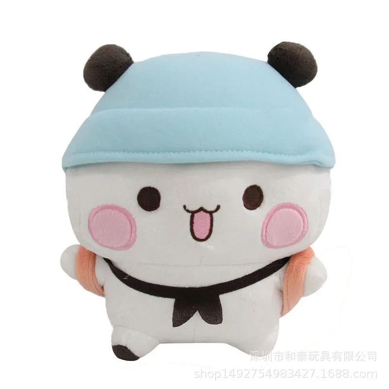 20cm Interesting Cartoon Panda Expression Pack Doll Rag Doll,Animation Peripheral Pillow, Kawaii Plush Toy Girl Birthday Gift