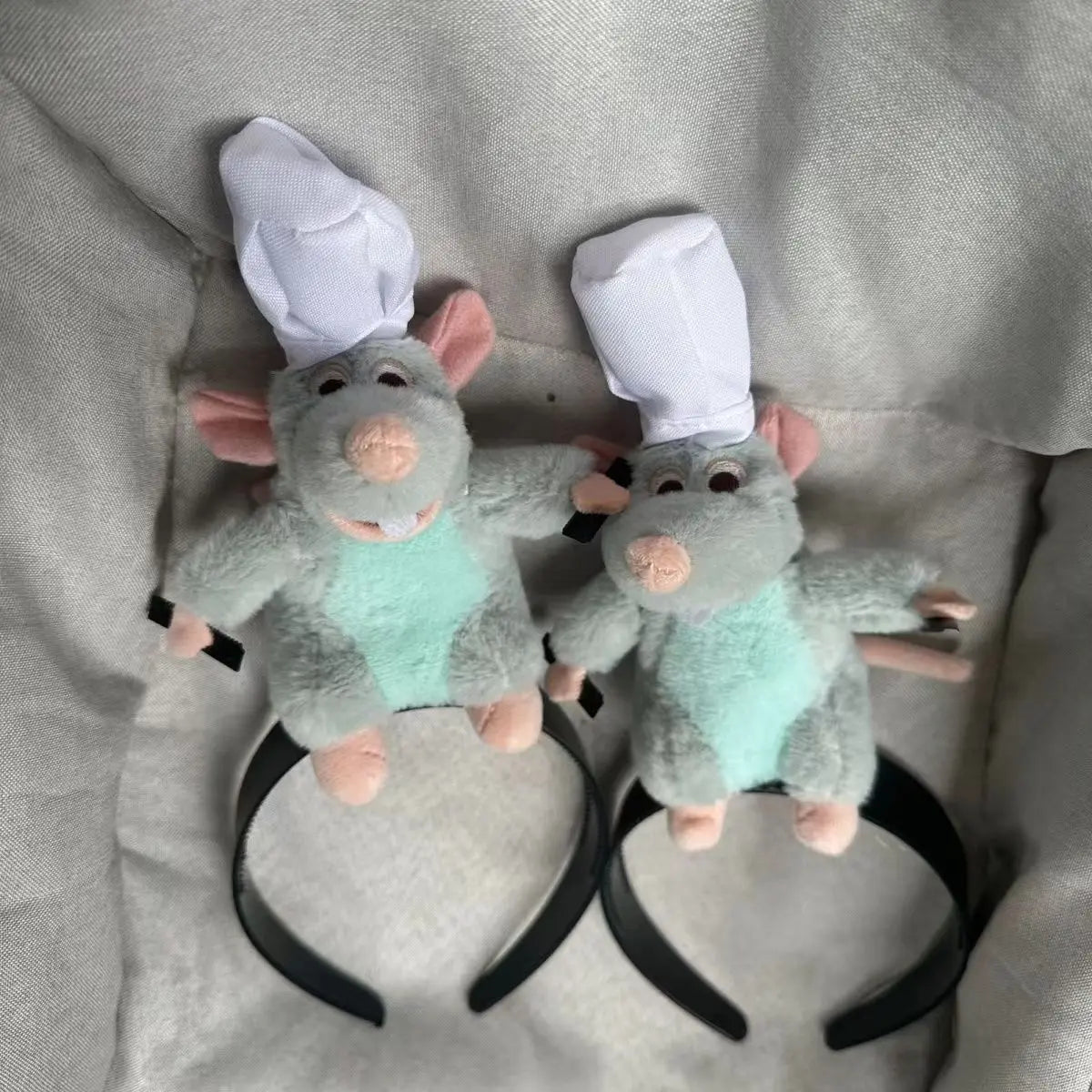 Disney Ratatouille Hairband Cartoon Plush Doll Headband Wide-Brimmed Hairpin Headdress Creativity Decor Girl Birthday Gifts